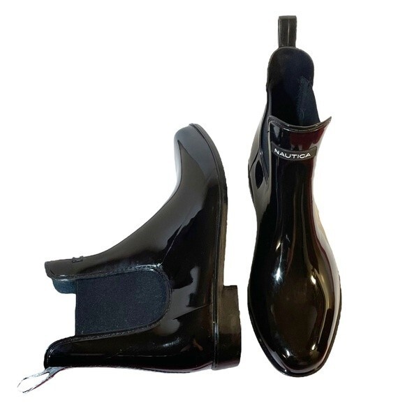 Nautica Ankle Rain Snow Chelsea Boot Winter Waterproof Bootie Women’s Size 10 - Picture 2 of 14